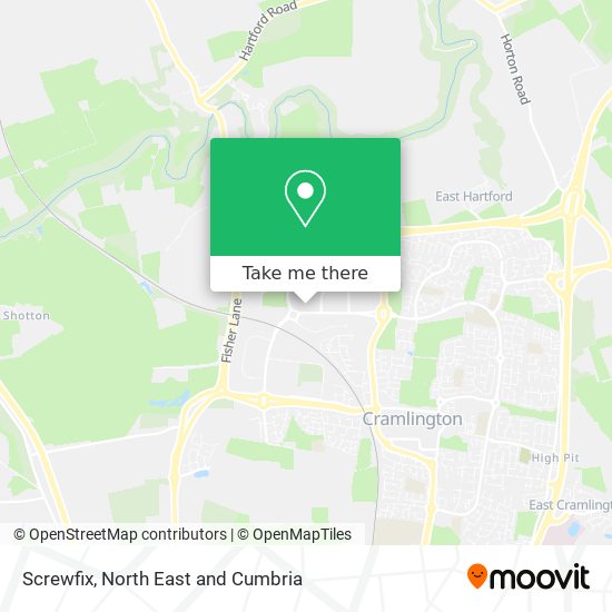 Screwfix map