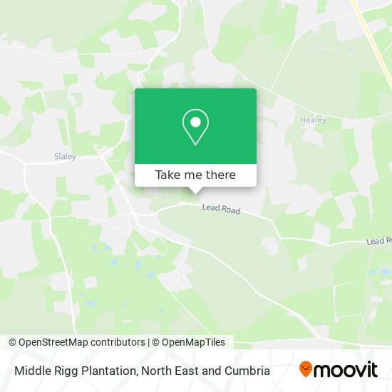 Middle Rigg Plantation map