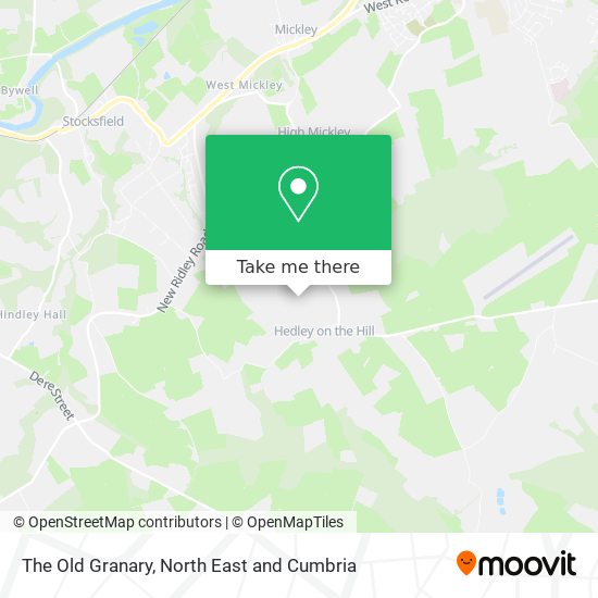 The Old Granary map