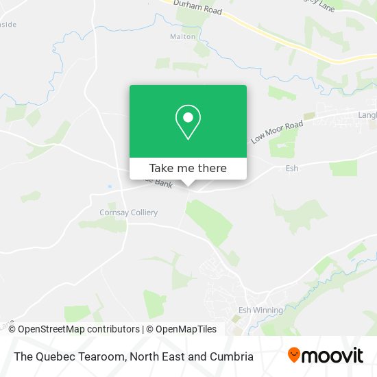 The Quebec Tearoom map