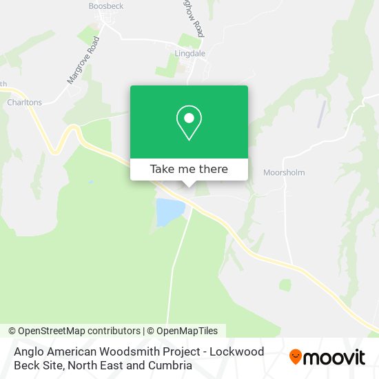 Anglo American Woodsmith Project - Lockwood Beck Site map