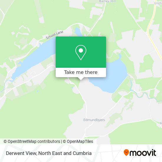 Derwent View map