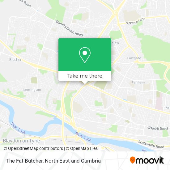 The Fat Butcher map