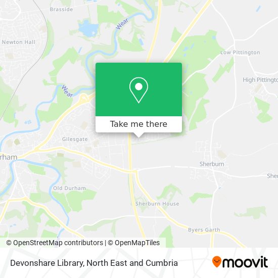 Devonshare Library map