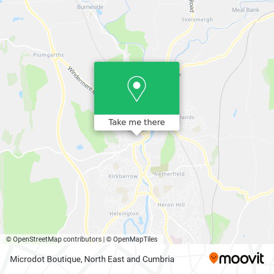 Microdot Boutique map
