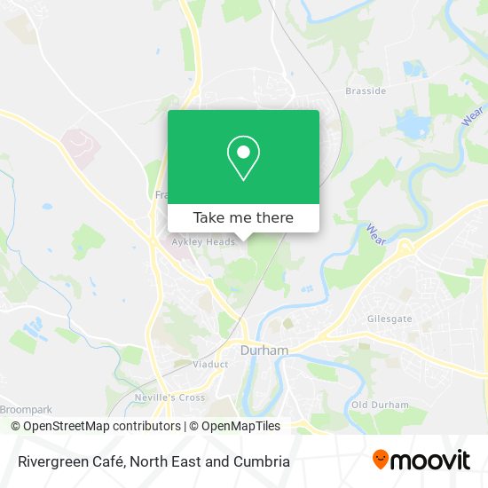 Rivergreen Café map