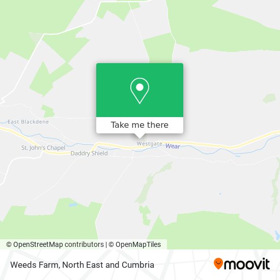 Weeds Farm map