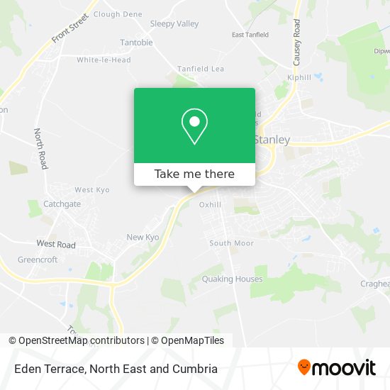 Eden Terrace map