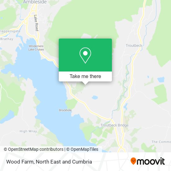 Wood Farm map