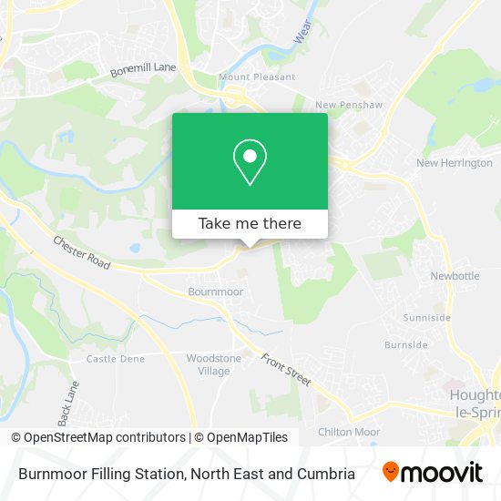 Burnmoor Filling Station map