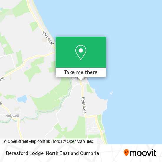 Beresford Lodge map
