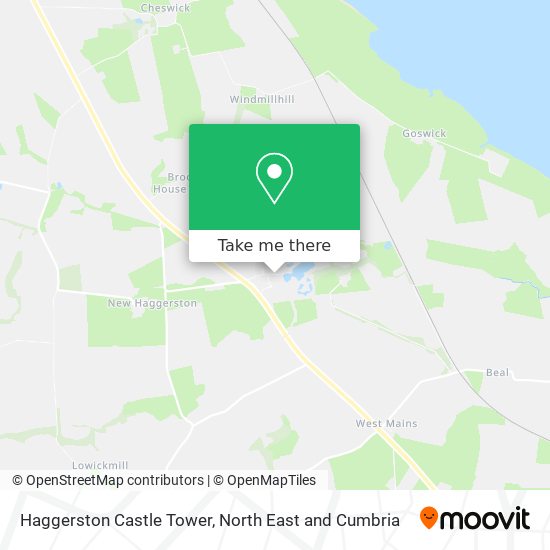 Haggerston Castle Tower map