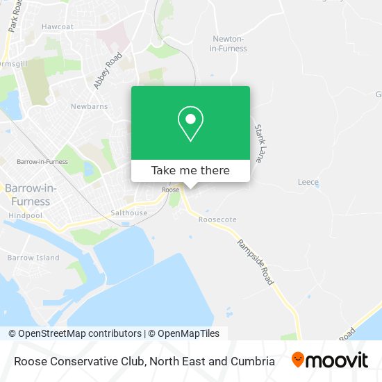 Roose Conservative Club map