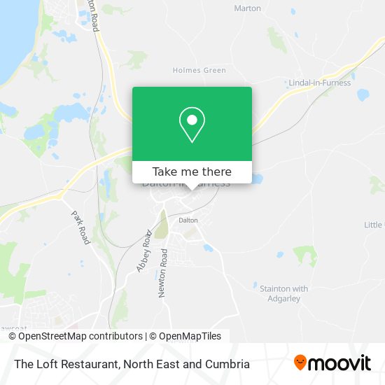 The Loft Restaurant map
