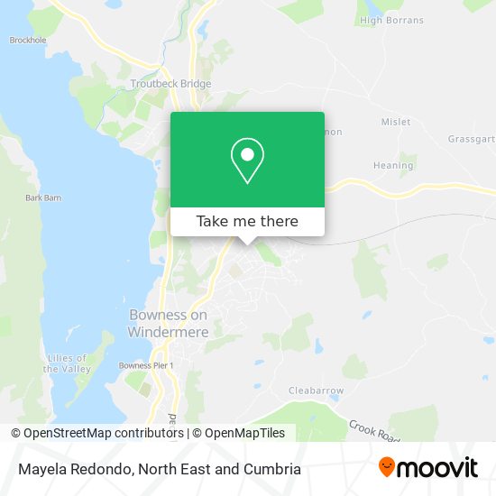 Mayela Redondo map