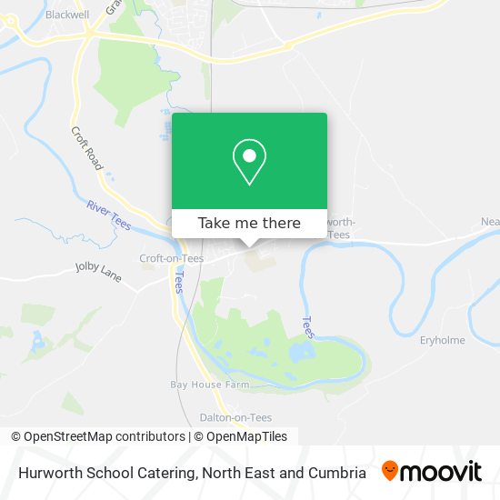 Hurworth School Catering map