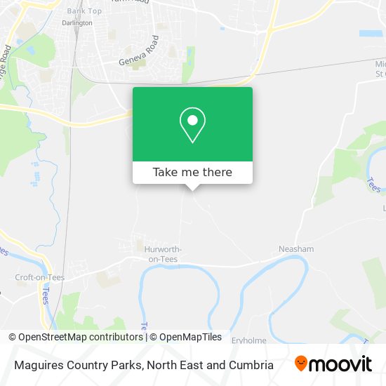 Maguires Country Parks map