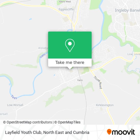 Layfield Youth Club map