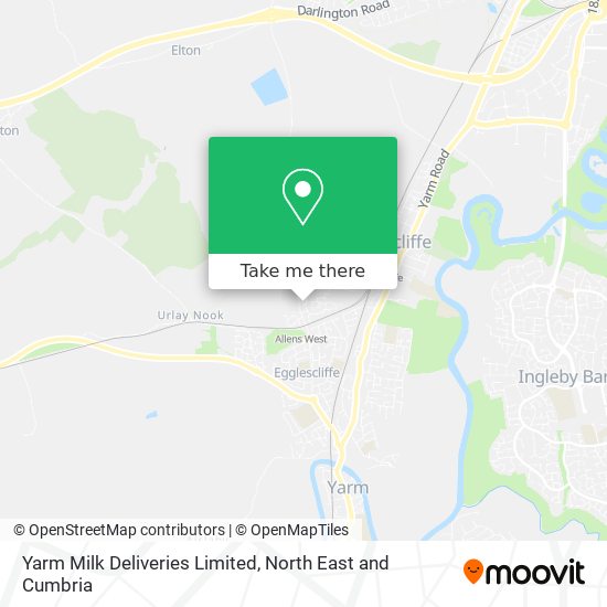 Yarm Milk Deliveries Limited map