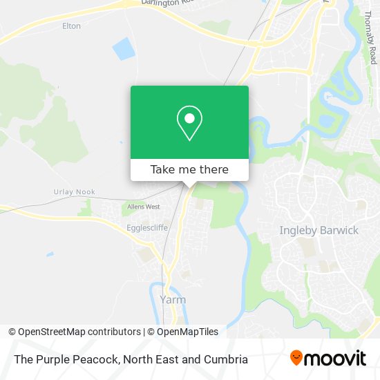 The Purple Peacock map