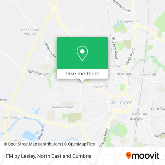 FM by Lesley map