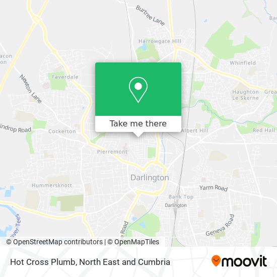 Hot Cross Plumb map