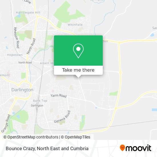 Bounce Crazy map