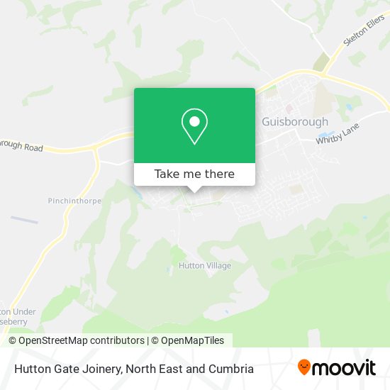 Hutton Gate Joinery map