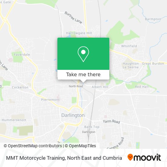 MMT Motorcycle Training map