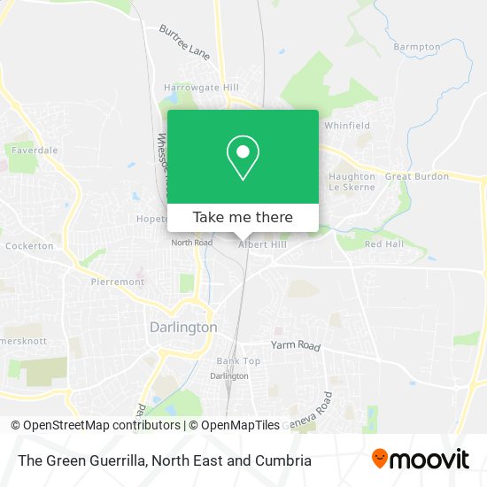 The Green Guerrilla map