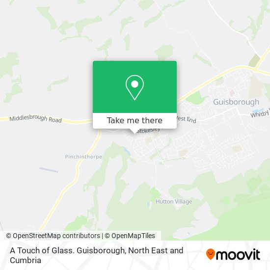 A Touch of Glass. Guisborough map