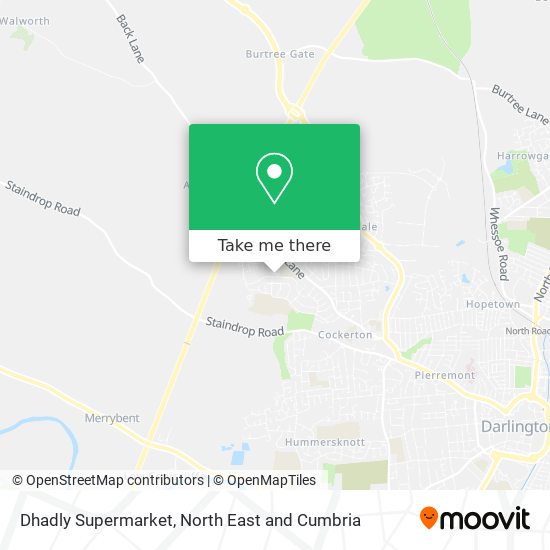 Dhadly Supermarket map