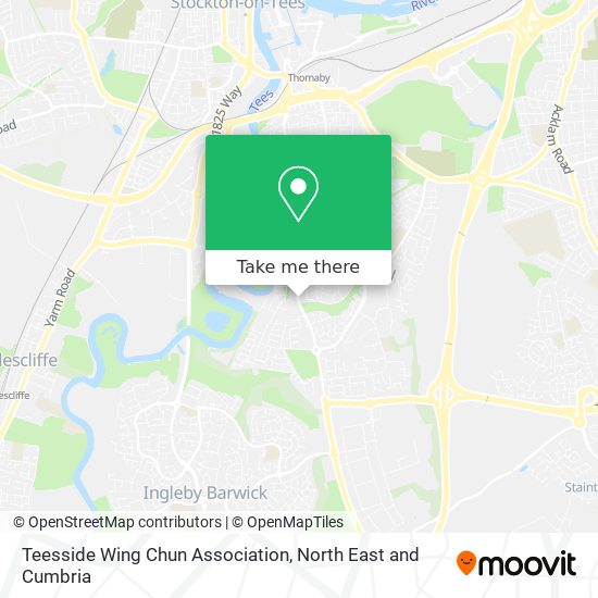 Teesside Wing Chun Association map