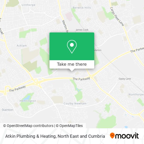 Atkin Plumbing & Heating map