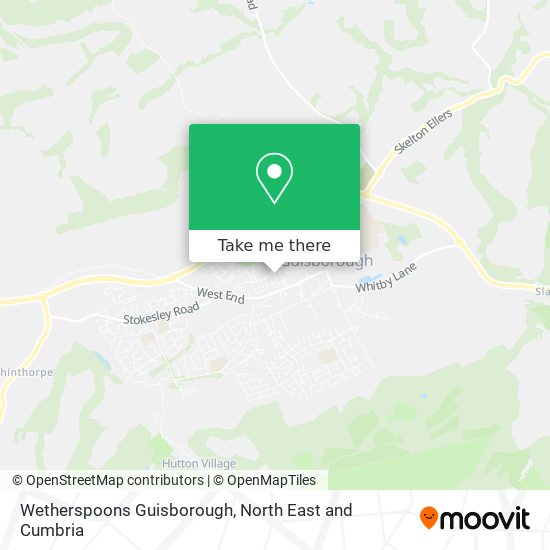 Wetherspoons Guisborough map