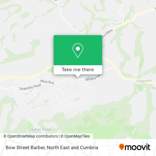 Bow Street Barber map