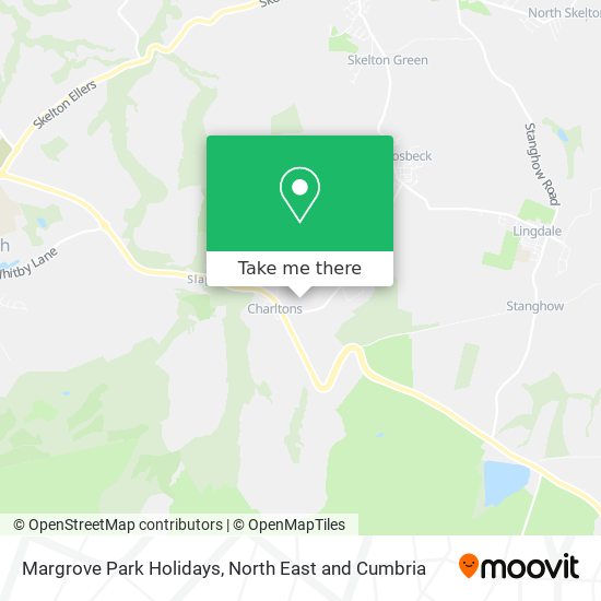 Margrove Park Holidays map