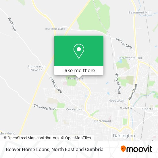 Beaver Home Loans map