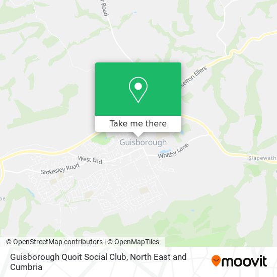 Guisborough Quoit Social Club map