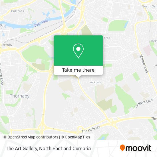 The Art Gallery map