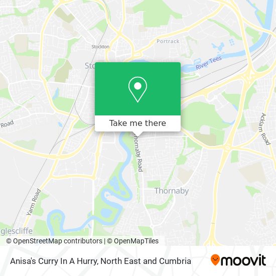 Anisa's Curry In A Hurry map