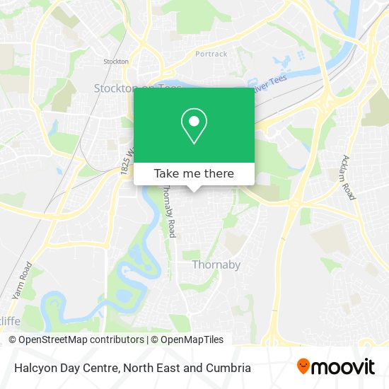 Halcyon Day Centre map