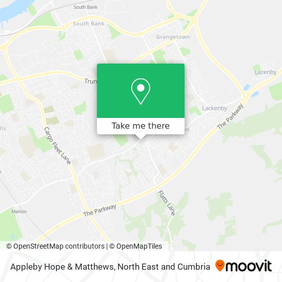 Appleby Hope & Matthews map