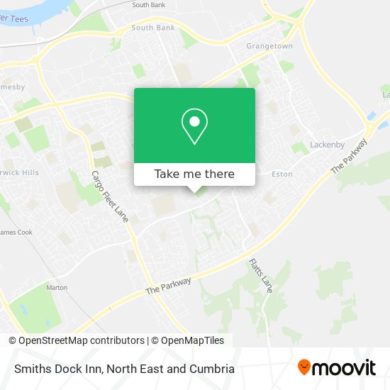 Smiths Dock Inn map