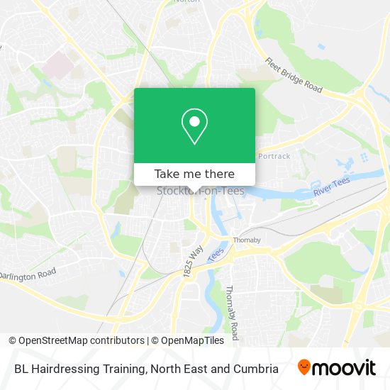 BL Hairdressing Training map