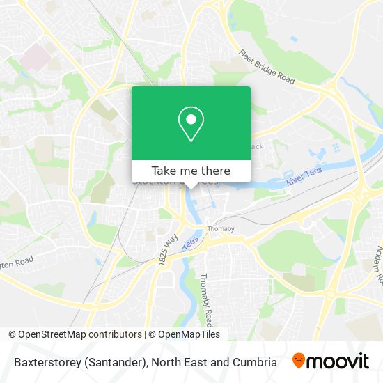 Baxterstorey (Santander) map