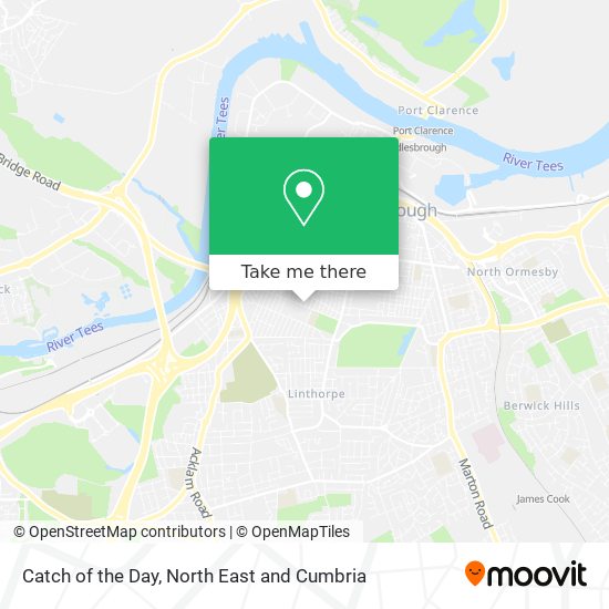 Catch of the Day map