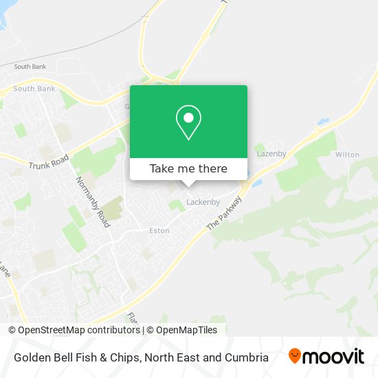 Golden Bell Fish & Chips map