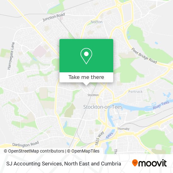 SJ Accounting Services map