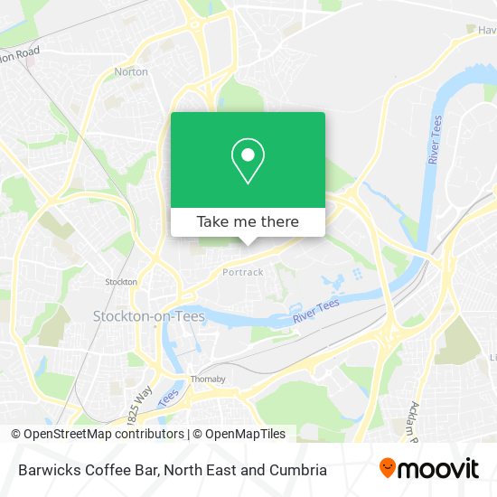 Barwicks Coffee Bar map